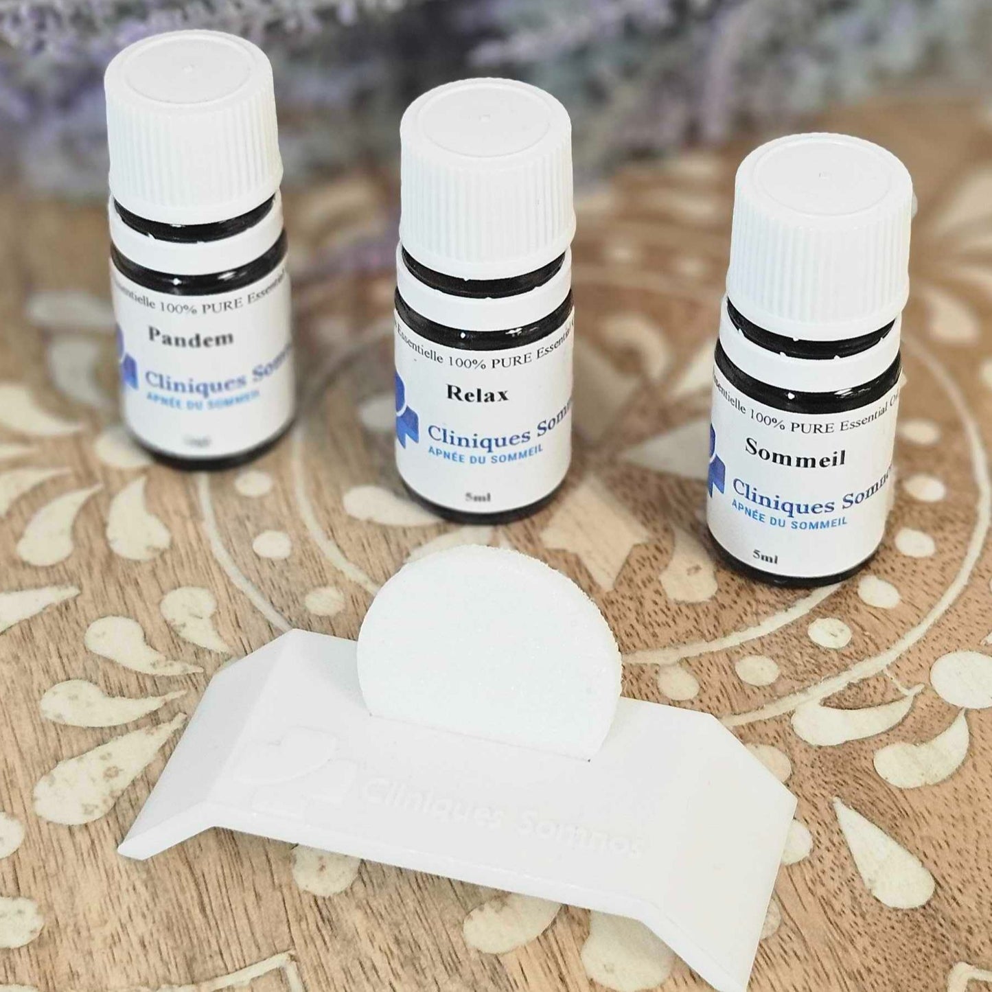 Ensemble d'aromathérapie pour appareil CPAP