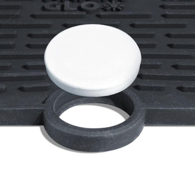 Black Knight GLO - Protection de table de chevet avec lumière incluse