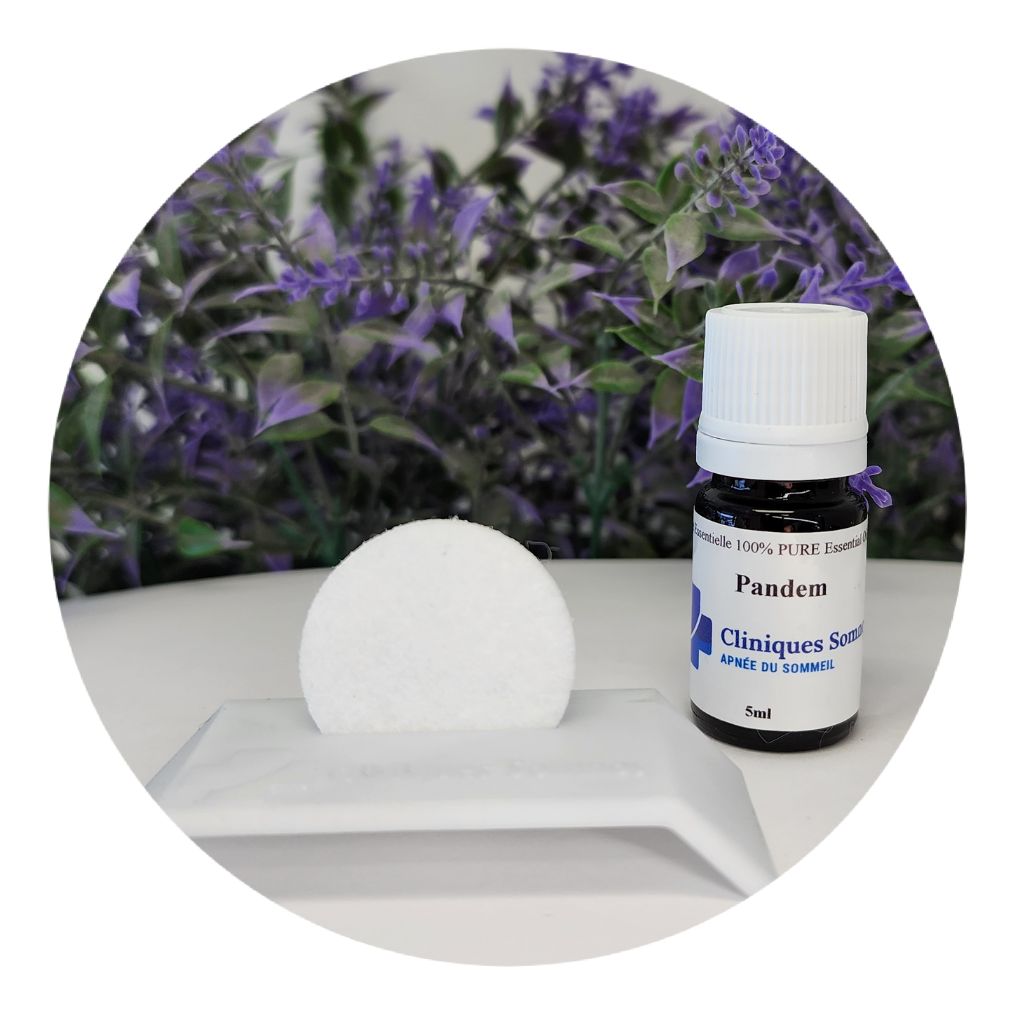 Ensemble d'aromathérapie pour appareil CPAP