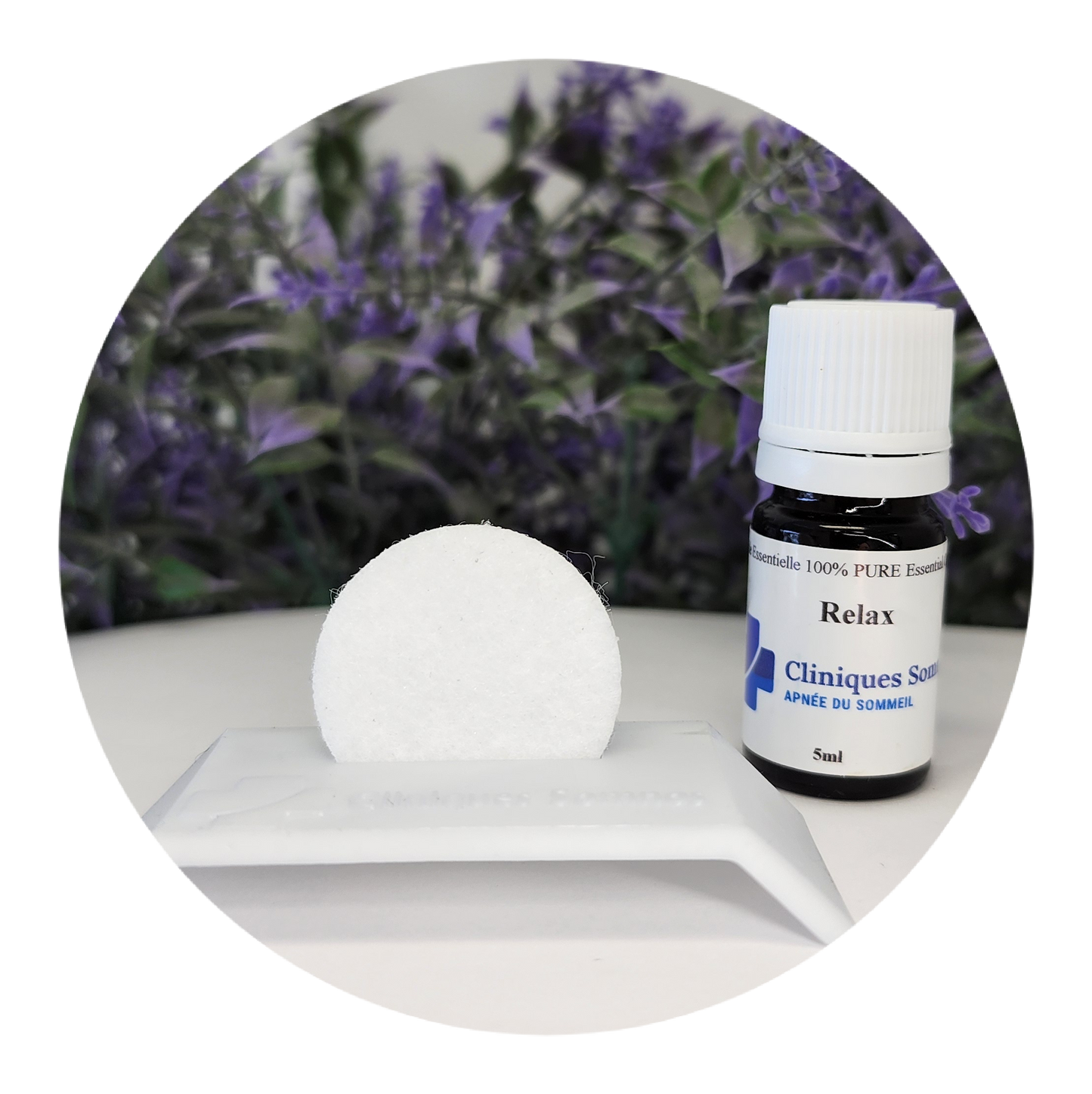 Ensemble d'aromathérapie pour appareil CPAP