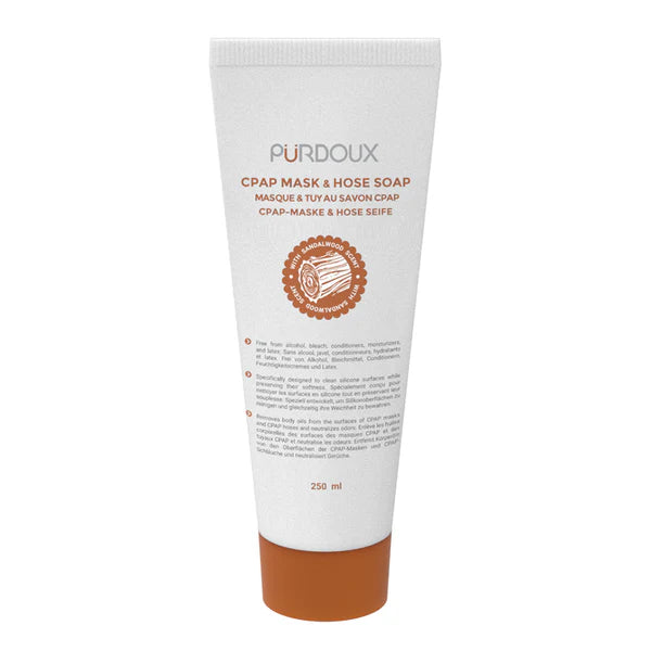Savon nettoyant pour masque et tubulure Purdoux