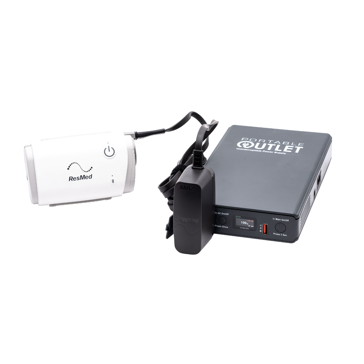 Batterie Portable Outlet V2 avec prise de courant