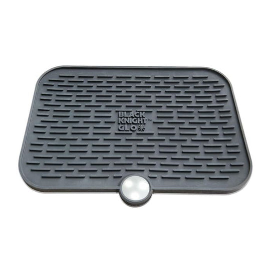 Black Knight GLO - Protection de table de chevet avec lumière incluse