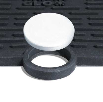 Black Knight GLO - Protection de table de chevet avec lumière incluse