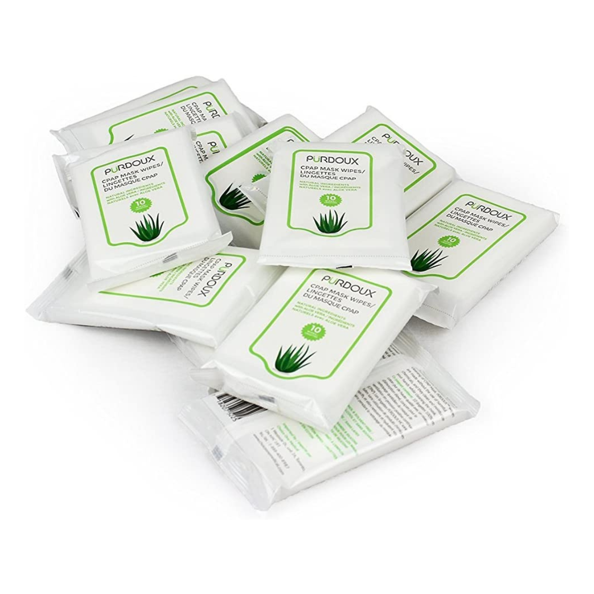 Purdoux travel cleaning wipes (box of 12)