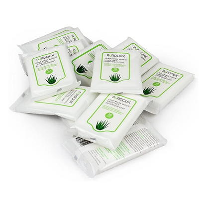 Purdoux travel cleaning wipes (box of 12)